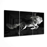 Horse Glass Wall Art.